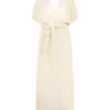Robe Longue Empire Cream