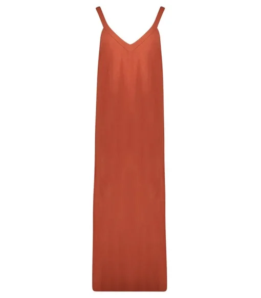 Robe Longue Palma De Mallorca Terracotta