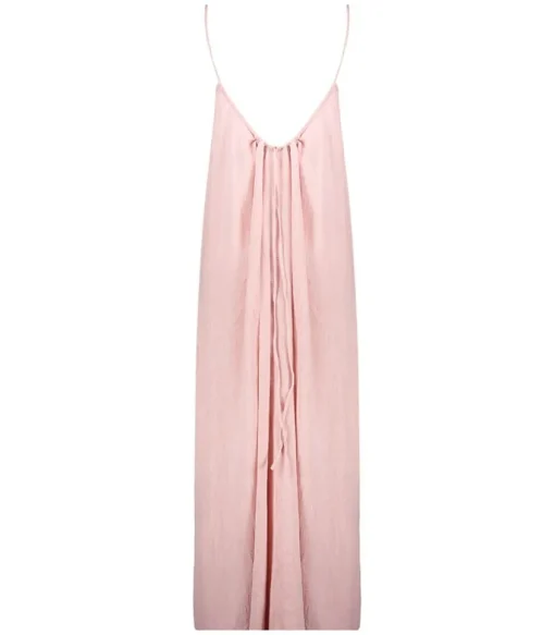 Robe Plissee Palm Beach Powder Pink