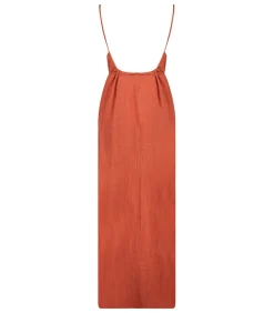 Robe Plissee Palm Beach Terracotta