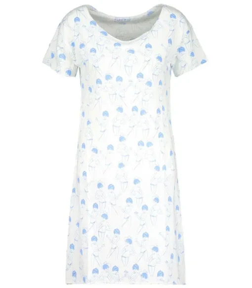 Robe Tee-Shirt Blue Girl Exclu Jane De Boy