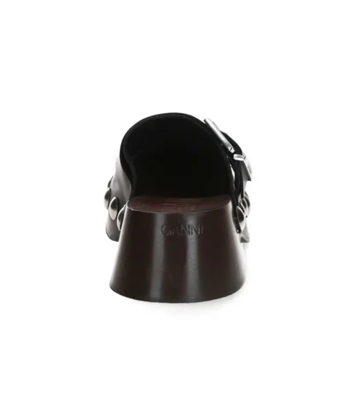 Sabot En Cuir Cloutes