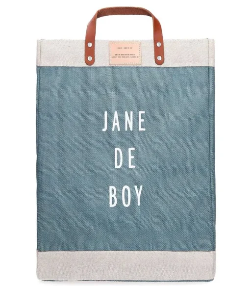 Sac Equitable Market Bag Jane De Boy Charcoal
