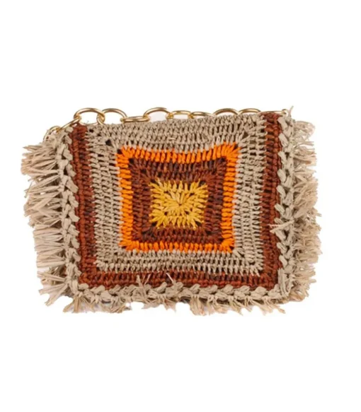 Sac Froufrou Raphia