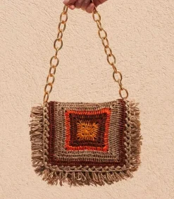 Sac Froufrou Raphia