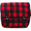 Sac U.S. Grand Toile Ecossais Rouge