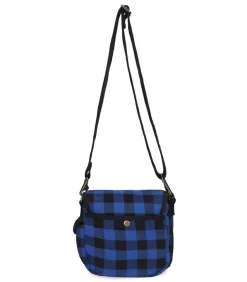 Sac U.S. Petit Toile Ecossais Bleu
