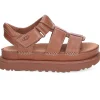 Sandales A Plateforme Goldenstar Tan