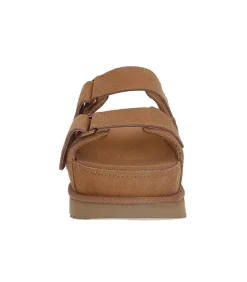 Sandales A Plateforme Goldenstar Chestnut