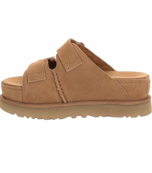 Sandales A Plateforme Goldenstar Chestnut