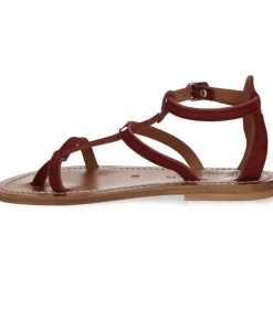 Sandales Antioche Cuir Velours Fisterra