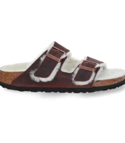 Sandales Arizona Shearling Habana Etroite