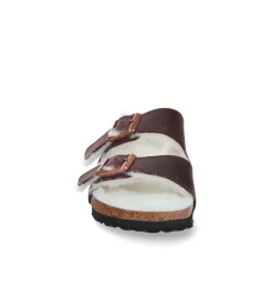 Sandales Arizona Shearling Habana Etroite