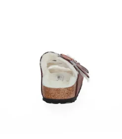 Sandales Arizona Shearling Habana Etroite