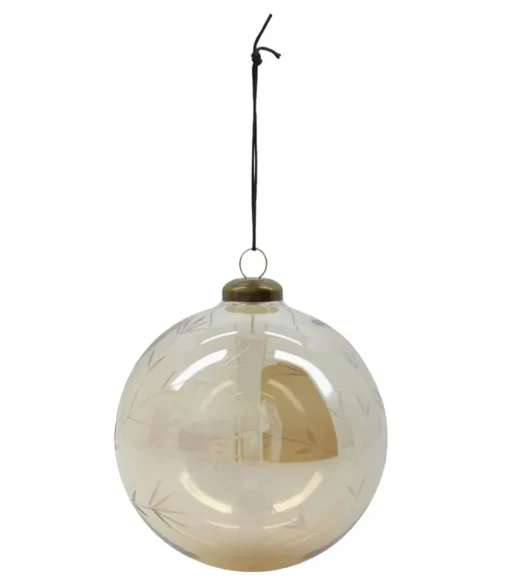 Set De 4 Boules De Noël Rayn Marron