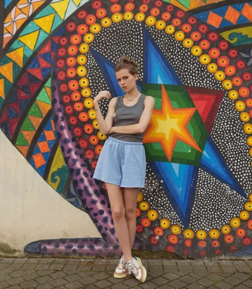 Short Becky Blue