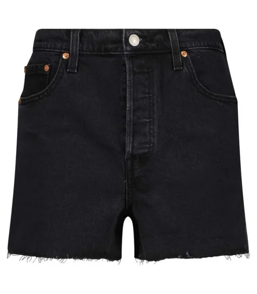 Short En Jean Ribcage Black Lake