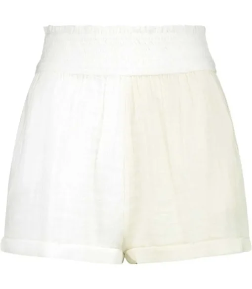 Short Paperbag Adrian Gaze De Coton Soft White/Natural