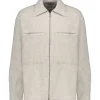 Surchemise Homme Zippee Isak Zip Ciment