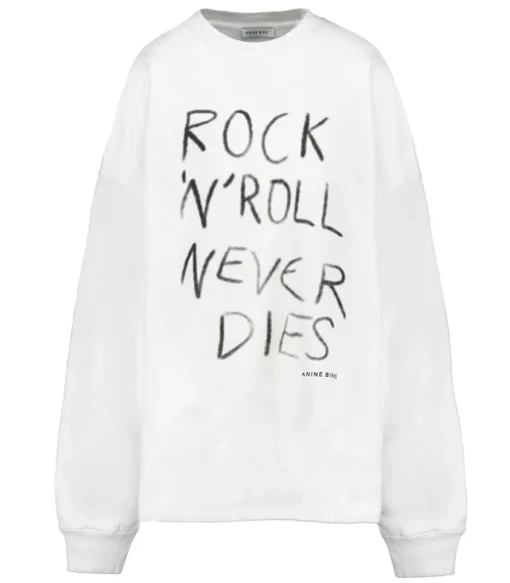 Sweat-Shirt Miles Rock N Roll Ivoire