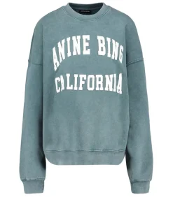Sweat-Shirt Miles Washed Dark Sage
