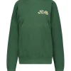 Sweat-Shirt Vintage Smile Joy X Jane De Boy Vert Fonce