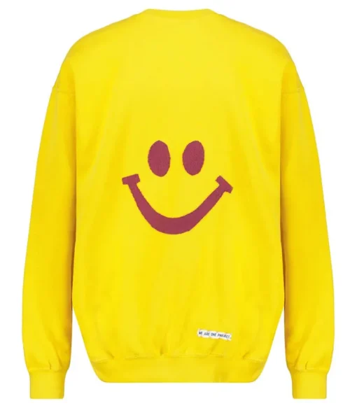 Sweat-Shirt Vintage Smile Joy X Jane De Boy Jaune