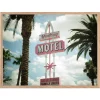 Tableau Avec Cadre "Motel" 60X80Cm