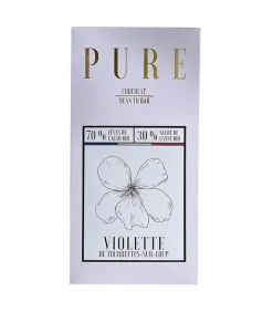 Tablette De Chocolat Bio A La Violette De Tourrettes-Sur-Loup