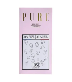 Tablette De Chocolat Bio A La Rose De Grasse