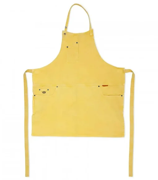 Tablier 5 Poches Coton Jaune