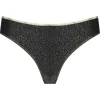 Tanga Ines Noir Lurex
