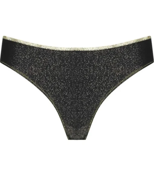 Tanga Ines Noir Lurex
