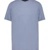 Tee-Shirt A Manches Courtes Homme Devon Bleu Gris Vintage