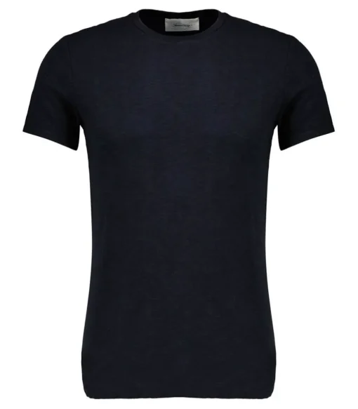 Tee-Shirt A Manches Courtes Et Col Rond Homme Bysapick Noir