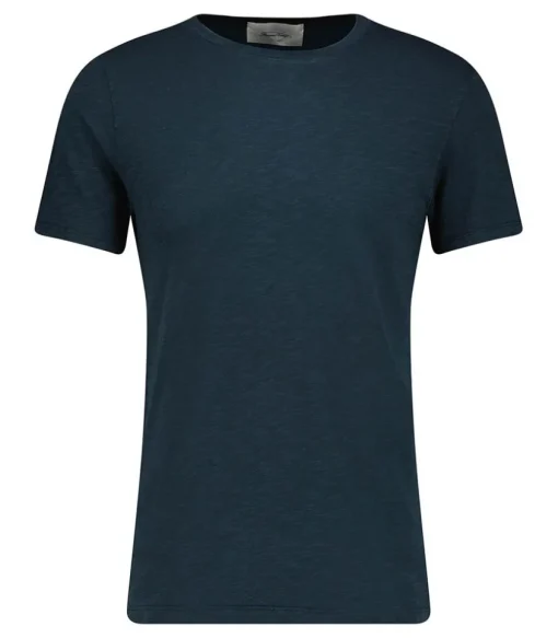 Tee-Shirt A Manches Courtes Et Col Rond Homme Bysapick Petrole