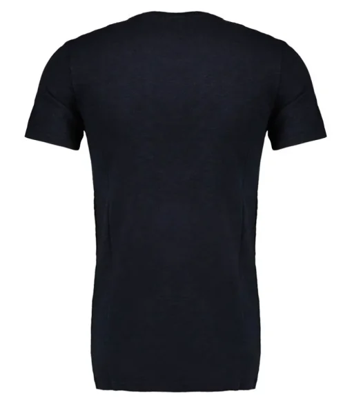 Tee-Shirt A Manches Courtes Et Col Rond Homme Bysapick Noir
