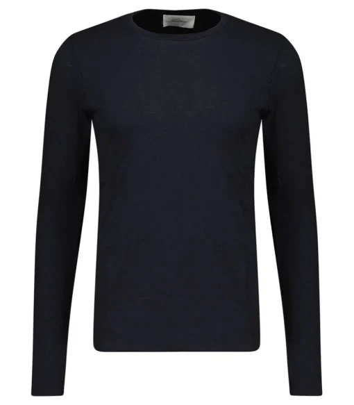 Tee-Shirt A Manches Longues Homme Bysapick Noir