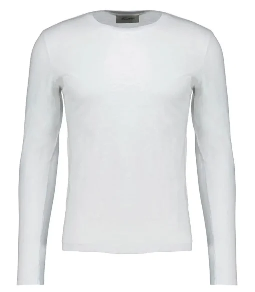 Tee-Shirt A Manches Longues Homme Bysapick Blanc