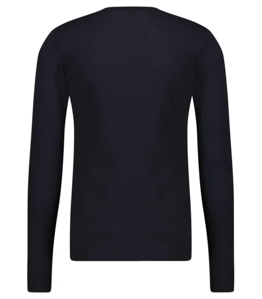 Tee-Shirt A Manches Longues Homme Bysapick Noir