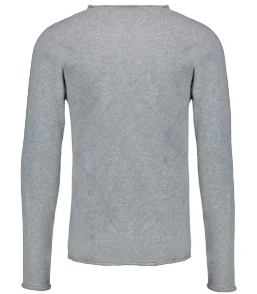 Tee-Shirt A Manches Longues Homme Sonoma Gris Chine