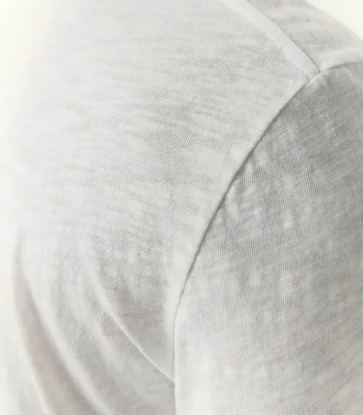 Tee-Shirt A Manches Longues Homme Bysapick Blanc
