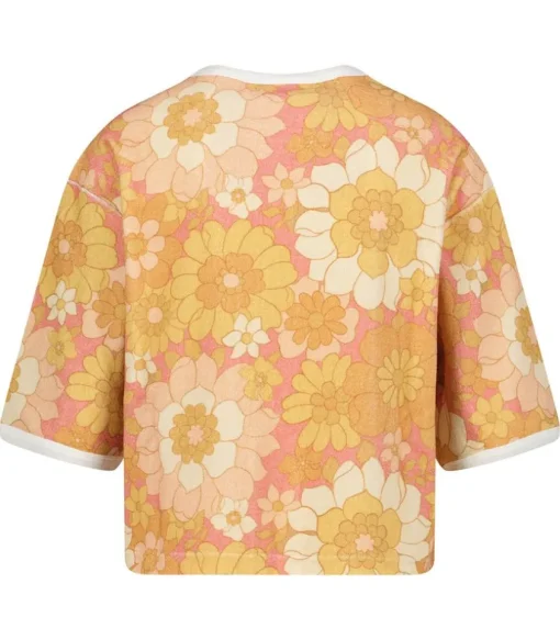 Tee-Shirt Carnac Flowers Power Print
