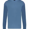 Tee-Shirt Homme Capuche Manches Longues Haute Mer