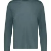 Tee-Shirt Homme Col Rond Manches Longues Crepuscule