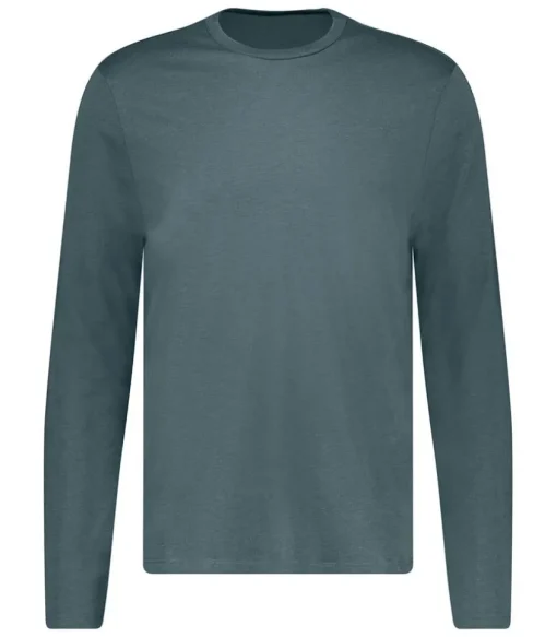 Tee-Shirt Homme Col Rond Manches Longues Crepuscule