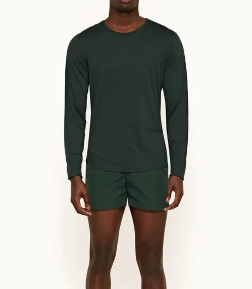 Tee-Shirt Ob-T Ls Merino Racing Green