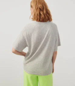 Tee-Shirt Ruzy Gris Clair Chine