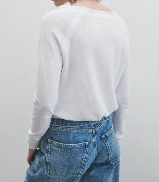 Tee-Shirt Sonoma Manches Longues Blanc