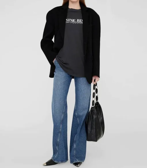 Tee-Shirt Walker Doodle Vintage Black